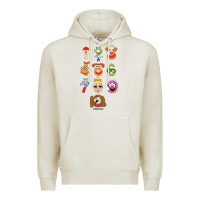 Oatmeal Heather muppet babies Premium Hoodie - trangStudio