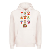 Pale Pink muppet babies Premium Hoodie - trangStudio
