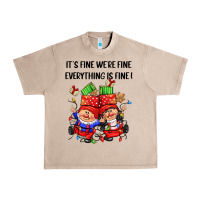 French Oak its fine were fine everything is fine Urban Heavy Tee - CowGirlArtShop