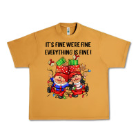 Peanut Butter its fine were fine everything is fine Urban Heavy Tee - CowGirlArtShop