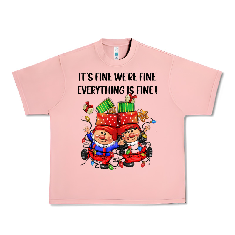 Its Fine Were Fine Everything Is Fine Urban Heavy Tee by CowGirlArtShop | Teevron