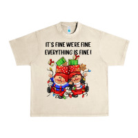 Sandshell its fine were fine everything is fine Urban Heavy Tee - CowGirlArtShop
