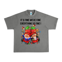 Tornado its fine were fine everything is fine Urban Heavy Tee - CowGirlArtShop