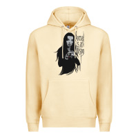 Pina Colada Normal Is An Illusion - Morticia Addams Premium Hoodie - trangStudio