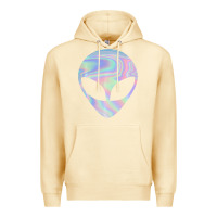 Pina Colada Alien Head Colorful Laser Ufo Sighting Believe Area 51 Premium Hoodie - trangStudio