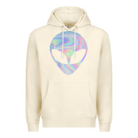 Sandshell Alien Head Colorful Laser Ufo Sighting Believe Area 51 Premium Hoodie - trangStudio