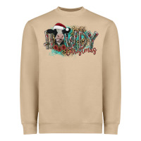 Mushroom howdy christmas Heavyweight Sweatshirt - CowhideDigitalArt