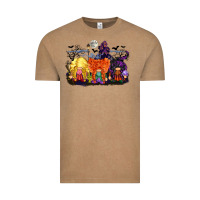 Vintage Coffee hocus pocus gnomes Vintage Tee - CowGirlArtShop