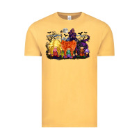 Vintage Mustard hocus pocus gnomes Vintage Tee - CowGirlArtShop