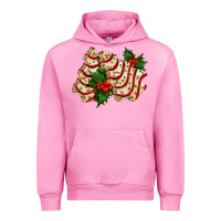 Fuchsia Pink white christmas tree cake ado Urban Hoodie - AdoDesignShop