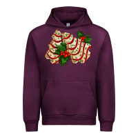 Mauve Wine white christmas tree cake ado Urban Hoodie - AdoDesignShop