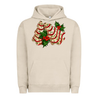 Pigment French Oak white christmas tree cake ado Urban Hoodie - AdoDesignShop