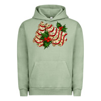 Pigment Oil Green white christmas tree cake ado Urban Hoodie - AdoDesignShop