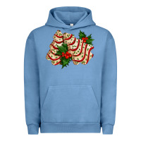 Pigment Pebble Blue white christmas tree cake ado Urban Hoodie - AdoDesignShop