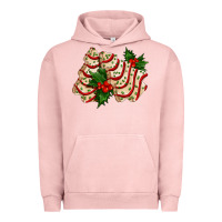 Pigment Salmon white christmas tree cake ado Urban Hoodie - AdoDesignShop