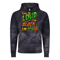 Cloud Black Say it loud i'm black and i'm proud Vintage Hoodie - HowdyJamesFarm