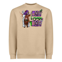 Mushroom Moo I Mean Boo Heavyweight Sweatshirt - CowhideDigitalArt