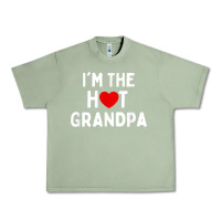 Oil Green mens i love hot grandpa  i'm the hot grandpa Urban Heavy Tee - trangStudio