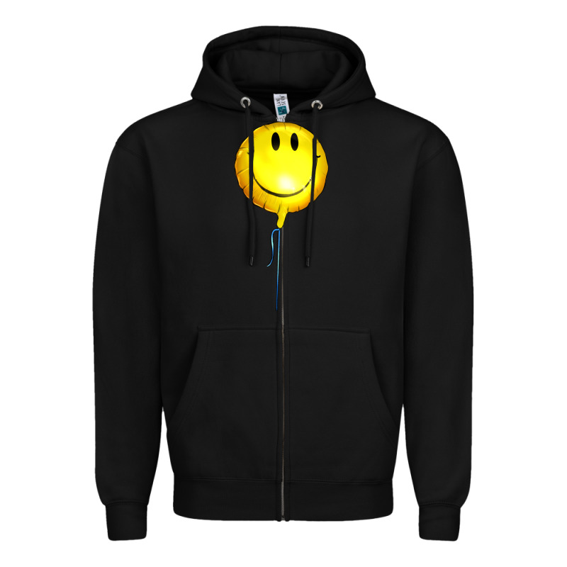 Balloon Smile Zipper Hoodie by Artiststas | Teevron