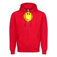Red Balloon smile Zipper Hoodie - Artiststas