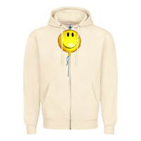 Sandshell Balloon smile Zipper Hoodie - Artiststas
