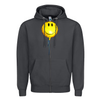 Smoke Balloon smile Zipper Hoodie - Artiststas