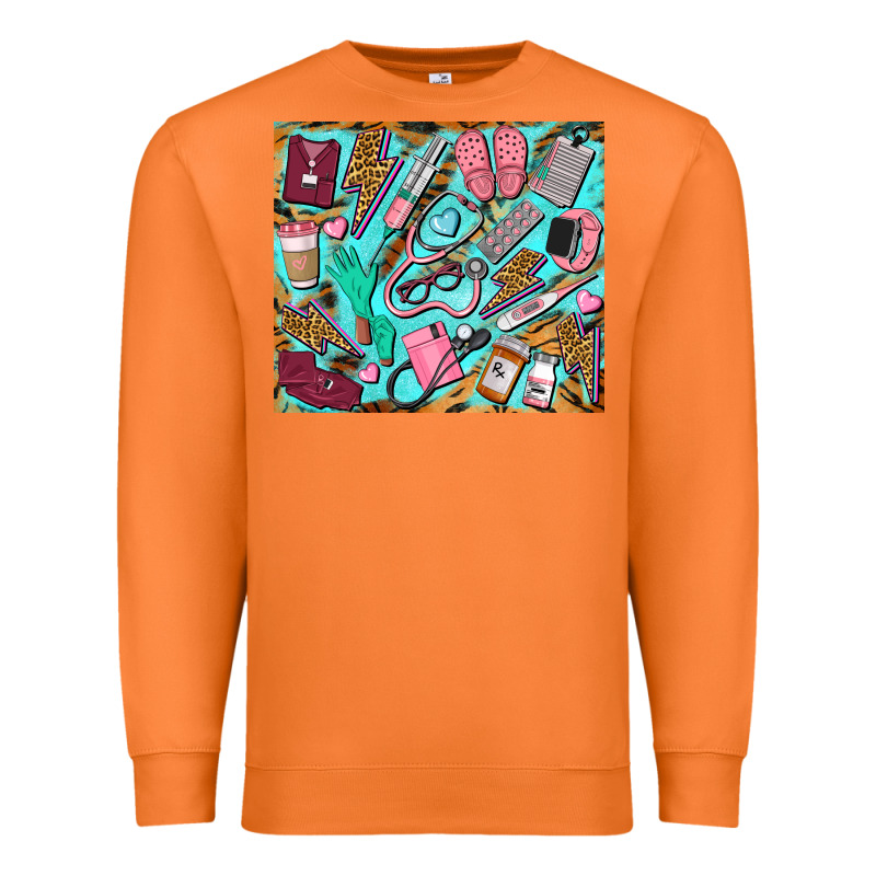 Nurse Tumbler Premium Sweatshirt by BarkalooDesign | Teevron