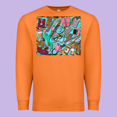 Nurse Tumbler Premium Sweatshirt Designed By Barkaloodesign