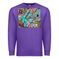 Purple nurse tumbler Premium Sweatshirt - BarkalooDesign
