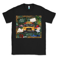 Black school bus back to school Classic Tee - texasbilliewilder