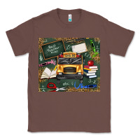 Chestnut school bus back to school Classic Tee - texasbilliewilder