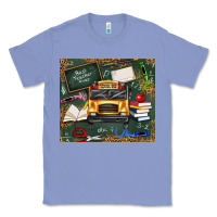 Colony Blue school bus back to school Classic Tee - texasbilliewilder