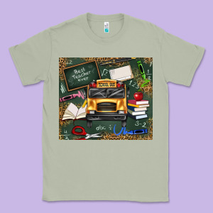 School Bus Back To School Classic Tee Designed By Texasbilliewilder
