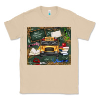 Mushroom school bus back to school Classic Tee - texasbilliewilder