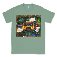 Sage school bus back to school Classic Tee - texasbilliewilder