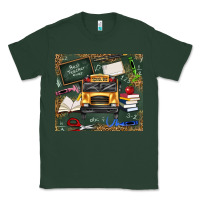 Sports Green school bus back to school Classic Tee - texasbilliewilder