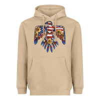 Mushroom thunderbird usa Heavyweight Hoodie - BarkalooDesign