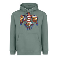 Sage thunderbird usa Heavyweight Hoodie - BarkalooDesign
