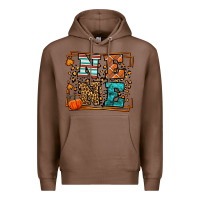 Chestnut Fall Autumn Leopard Nene Premium Hoodie - LillyAllenDesigns