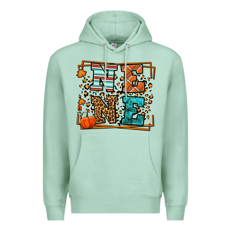 Fall Autumn Leopard Nene Premium Hoodie by LillyAllenDesigns | Teevron