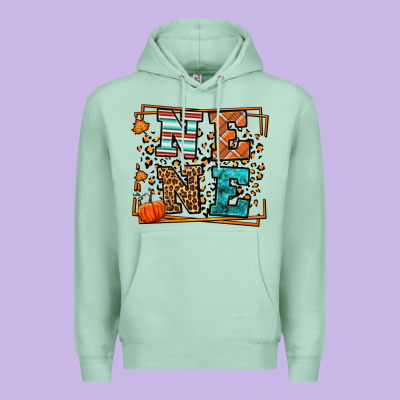 Fall Autumn Leopard Nene Premium Hoodie Designed By Lillyallendesigns