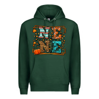 Sports Green Fall Autumn Leopard Nene Premium Hoodie - LillyAllenDesigns