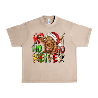 French Oak ho ho ho heifer Urban Heavy Tee - CowGirlArtShop