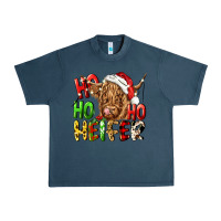 Midnight Navy ho ho ho heifer Urban Heavy Tee - CowGirlArtShop