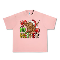 Salmon ho ho ho heifer Urban Heavy Tee - CowGirlArtShop