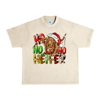 Sandshell ho ho ho heifer Urban Heavy Tee - CowGirlArtShop