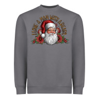 Storm i love a man with a bearo Heavyweight Sweatshirt - CowhideDigitalArt
