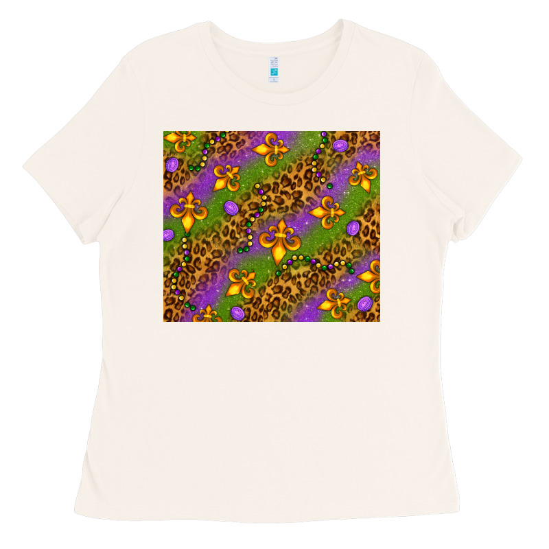 Mardi Gras Ladies Tee by NancyCooperArtShop | Teevron