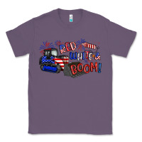 Lavender red white and boom Classic Tee - Artiststas