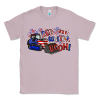 Lilac red white and boom Classic Tee - Artiststas